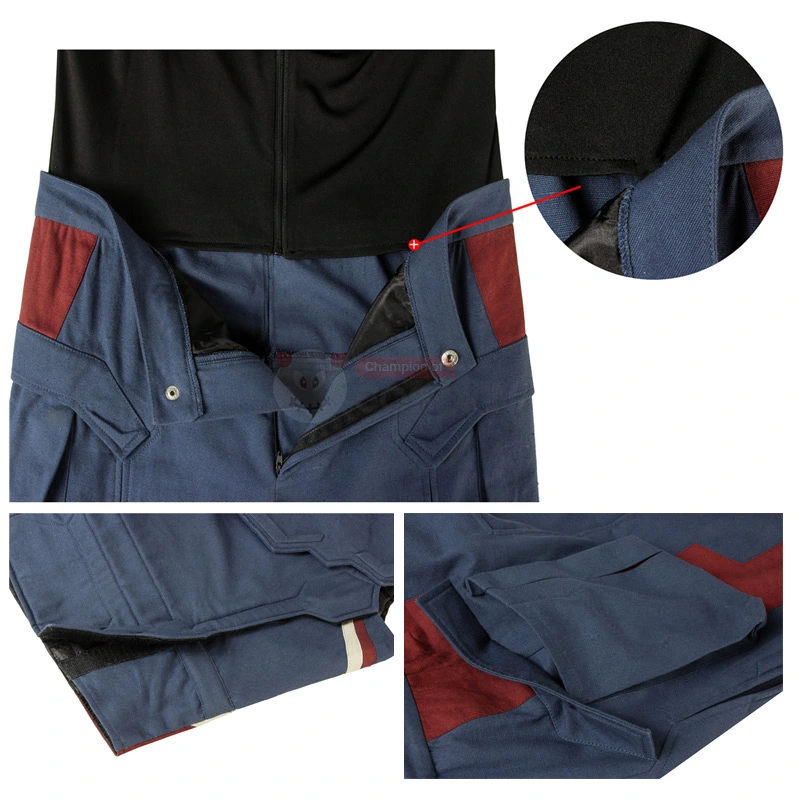 Captain America Costume Improved Version Steve Rogers Cosplay Costumes 12 Captain America Costume Improved Version Steve Rogers Cosplay Costumes - Image 12
