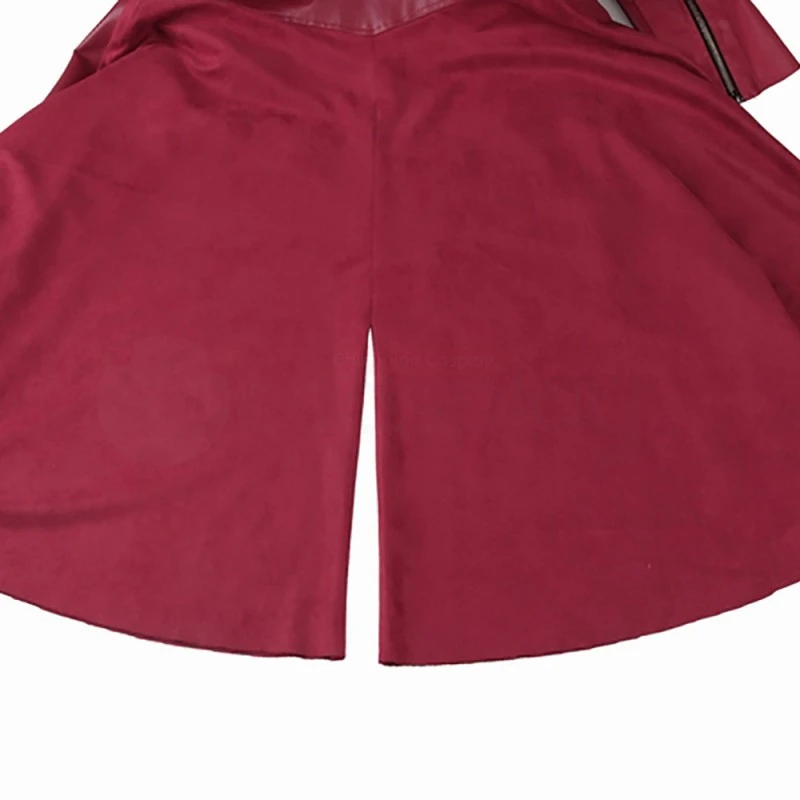 America Civil War Scarlet Witch Cosplay Costume Wanda Maximoff Red Suit 11 America Civil War Scarlet Witch Cosplay Costume Wanda Maximoff Red Suit - Image 11