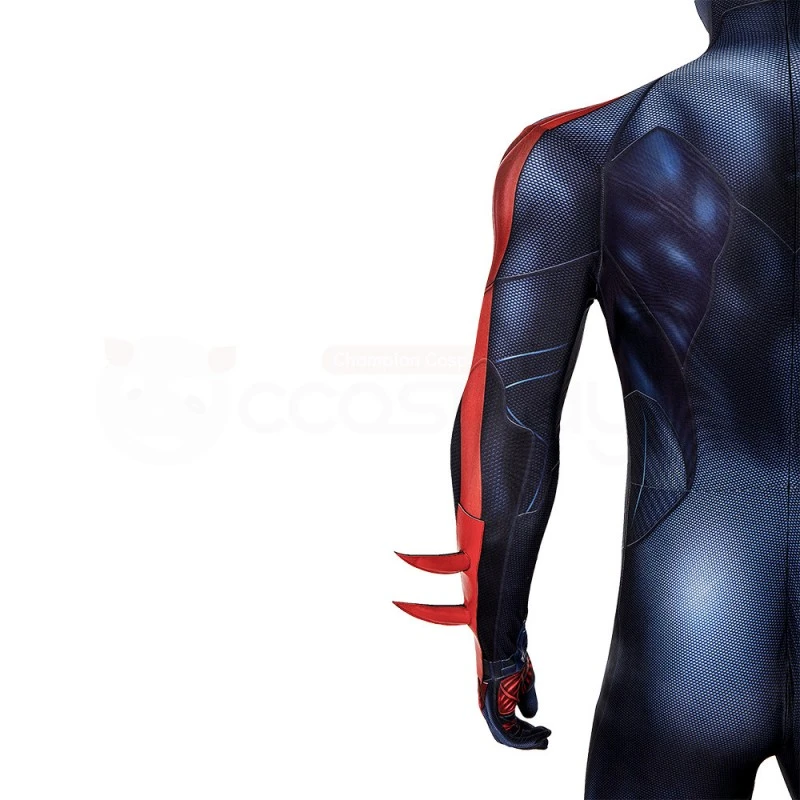 Comic Spiderman 2099 V2 Cosplay Costume Spiderman Halloween Jumpsuit 12 Comic Spiderman 2099 V2 Cosplay Costume Spiderman Halloween Jumpsuit - Image 12