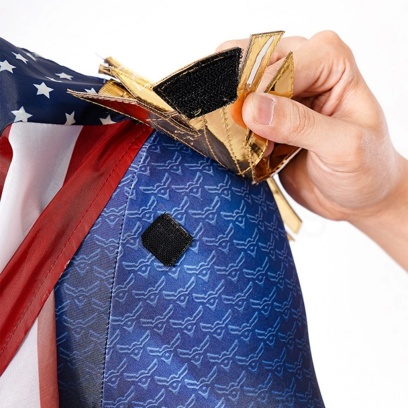 The Boys Season 1 Homelander Jumpsuit Cosplay Costume 11 The Boys Season 1 Homelander Jumpsuit Cosplay Costume - Image 11