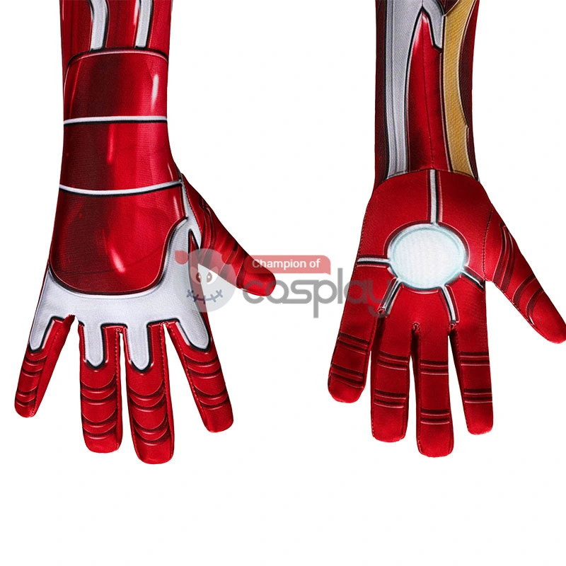 Iron Man Jumpsuit The Avengers Tony Stark Cosplay Costume For Kids 13 Iron Man Jumpsuit The Avengers Tony Stark Cosplay Costume For Kids - Image 13