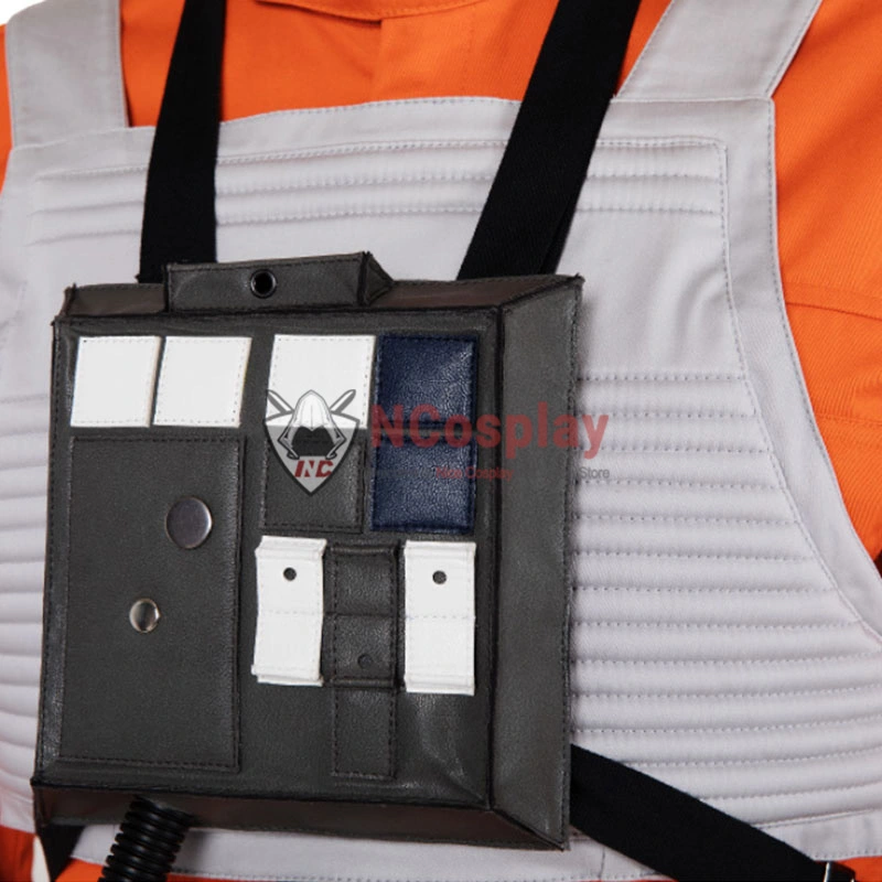 Star Wars Costumes Luke Skywalker X-Wing Pilot Fighter Cosplay Costume 13 Star Wars Costumes Luke Skywalker X-Wing Pilot Fighter Cosplay Costume - Image 13