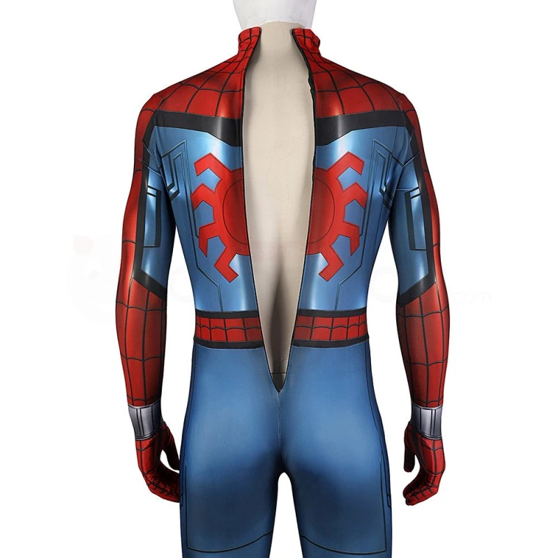 What If Jumpsuit Zombie Hunter Spider-Man Cosplay Costume 12 What If Jumpsuit Zombie Hunter Spider-Man Cosplay Costume - Image 12