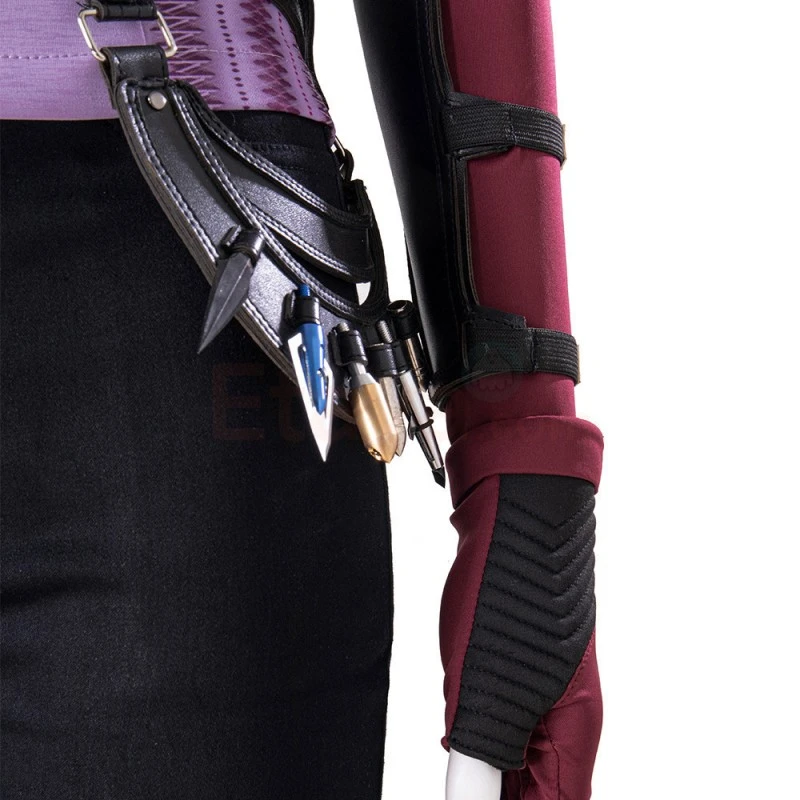 Hawkeye Kate Bishop Cosplay Costume Upgraded Version 17 Hawkeye Kate Bishop Cosplay Costume Upgraded Version - Image 17