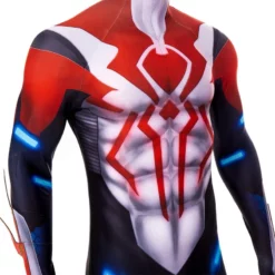 Comic Spiderman 2099 V2 Cosplay Costume Spiderman Halloween Jumpsuit 33 Comic Spiderman 2099 V2 Cosplay Costume Spiderman Halloween Jumpsuit -Ready To Ship Sales 13 800x800 275