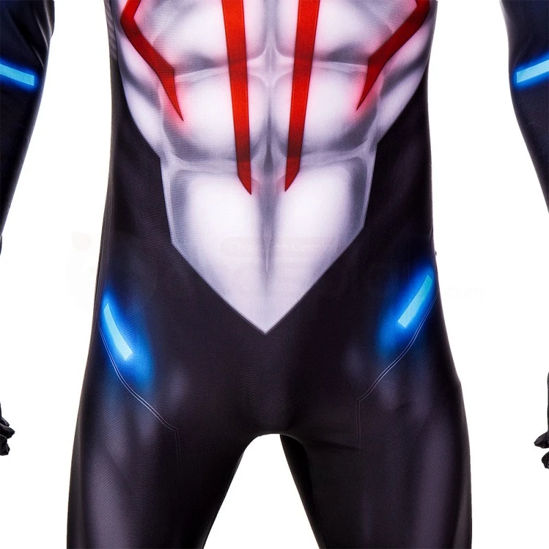 Comic Spiderman 2099 V2 Cosplay Costume Spiderman Halloween Jumpsuit 15 Comic Spiderman 2099 V2 Cosplay Costume Spiderman Halloween Jumpsuit - Image 15