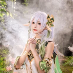 Genshin Impact Nahida Cosplay Costume Lesser Lord Dress 35 Genshin Impact Nahida Cosplay Costume Lesser Lord Dress -Ready To Ship Sales 14 800x800 58