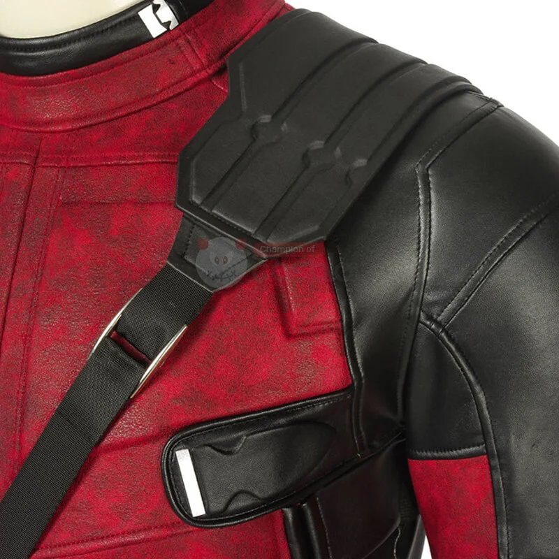 Deadpool 2 Costume Wade Wilson Deadpool Cosplay Costume Full Set 16 Deadpool 2 Costume Wade Wilson Deadpool Cosplay Costume Full Set - Image 16