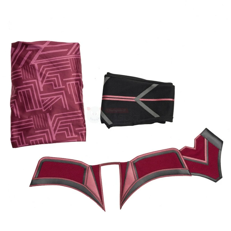 WandaVision Scarlet Witch Costume 2021 New Wanda Cosplay Suit Knit Edition 16 WandaVision Scarlet Witch Costume 2021 New Wanda Cosplay Suit Knit Edition - Image 16
