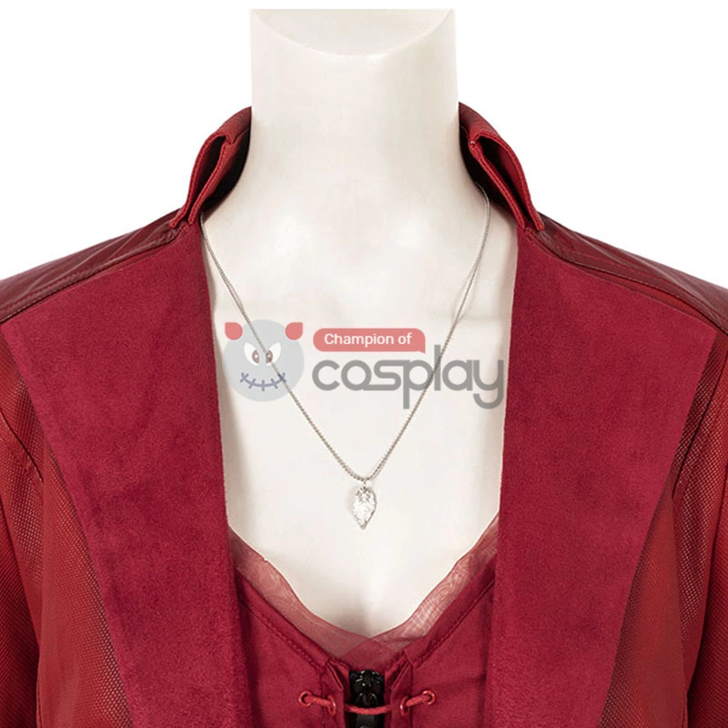 Captain America 3 Civil War Wanda Maximoff Cosplay Suit Scarlet Witch Costume 17 Captain America 3 Civil War Wanda Maximoff Cosplay Suit Scarlet Witch Costume - Image 17