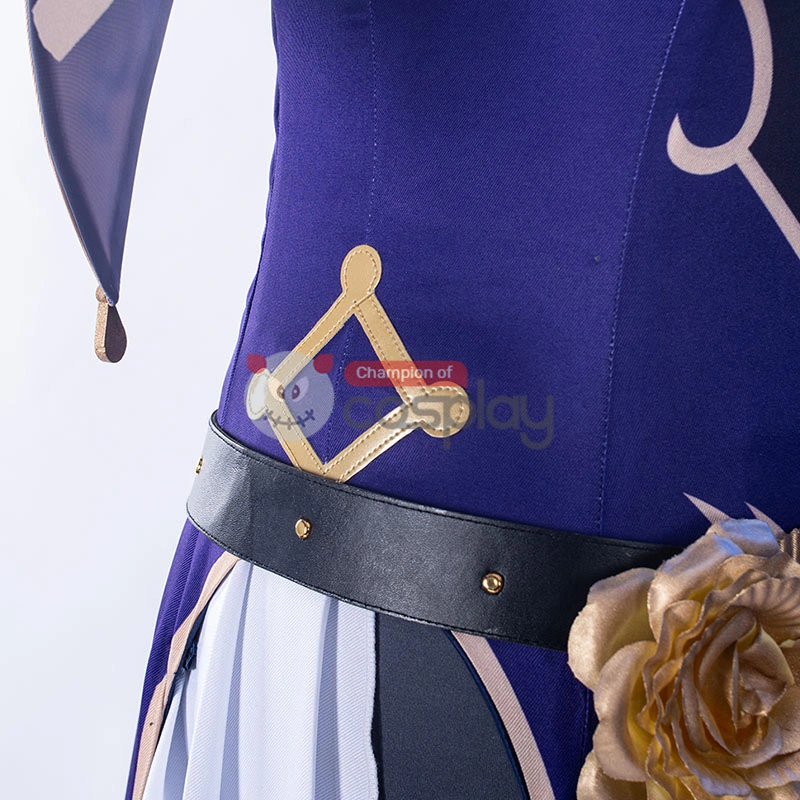 Genshin Impact Lisa Cosplay Costume 17 Genshin Impact Lisa Cosplay Costume - Image 17