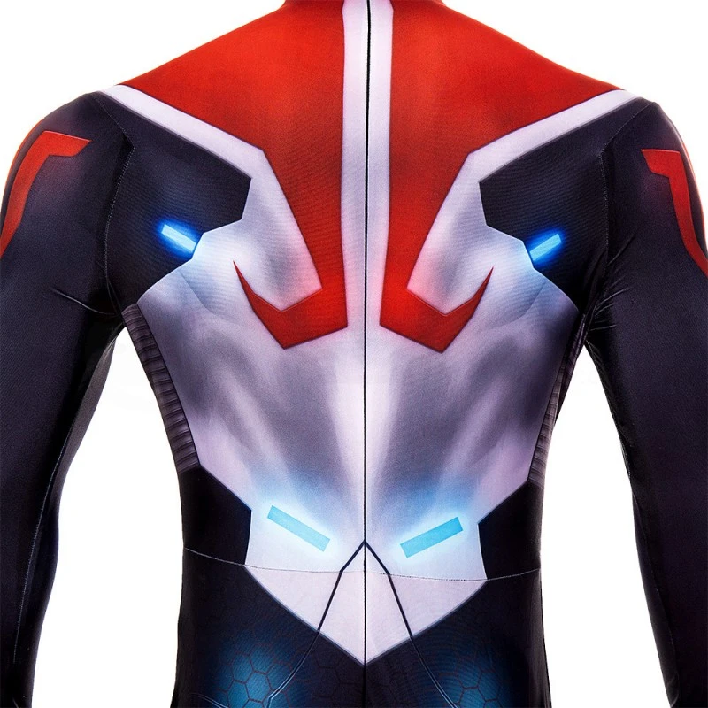 Comic Spiderman 2099 V2 Cosplay Costume Spiderman Halloween Jumpsuit 18 Comic Spiderman 2099 V2 Cosplay Costume Spiderman Halloween Jumpsuit - Image 18