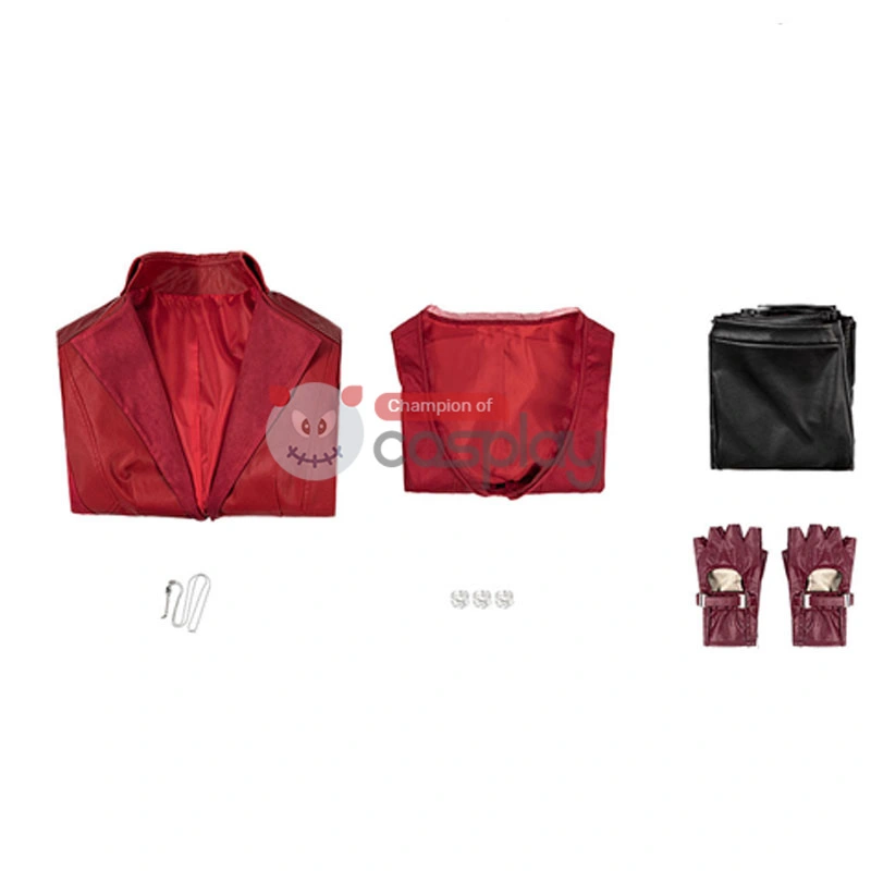 Captain America 3 Civil War Wanda Maximoff Cosplay Suit Scarlet Witch Costume 18 Captain America 3 Civil War Wanda Maximoff Cosplay Suit Scarlet Witch Costume - Image 18