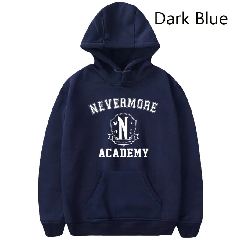 Wednesday Pullover Wednesday Addams Nevermore Academy Hoodie Unisex 8 Wednesday Pullover Wednesday Addams Nevermore Academy Hoodie Unisex - Image 8