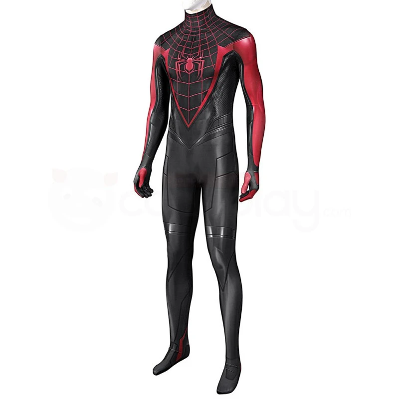 Spiderman Miles Morales Jumpsuit Spider-Man 2 PS5 Cosplay Costume 2 Spiderman Miles Morales Jumpsuit Spider-Man 2 PS5 Cosplay Costume - Image 2