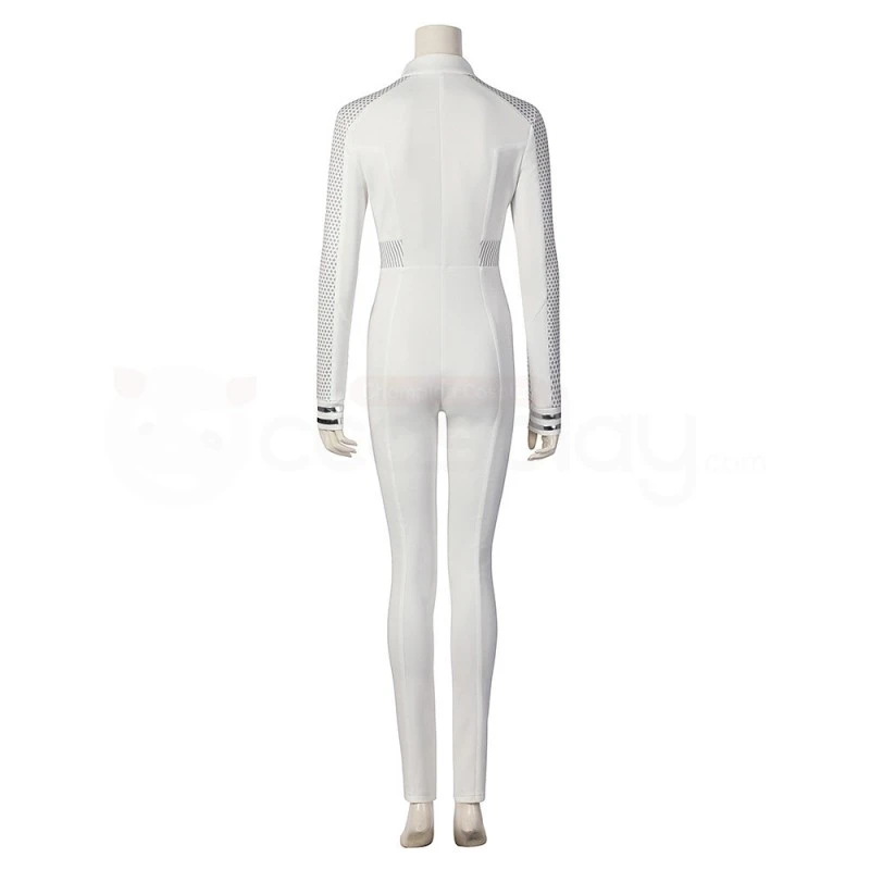 Nyota Uhura White Costume Star Trek Strange New Worlds Cosplay Suit 3 Nyota Uhura White Costume Star Trek Strange New Worlds Cosplay Suit - Image 3