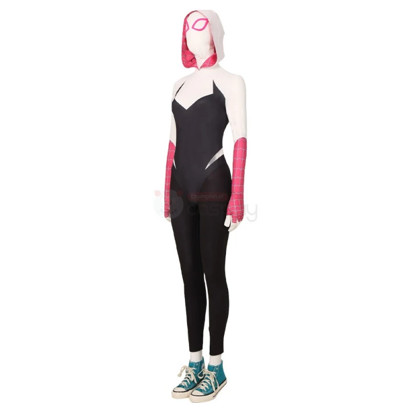 Spider-Man: Across The Spider-Verse Gwen Stacy Cosplay Costumes 3 Spider-Man: Across The Spider-Verse Gwen Stacy Cosplay Costumes - Image 3