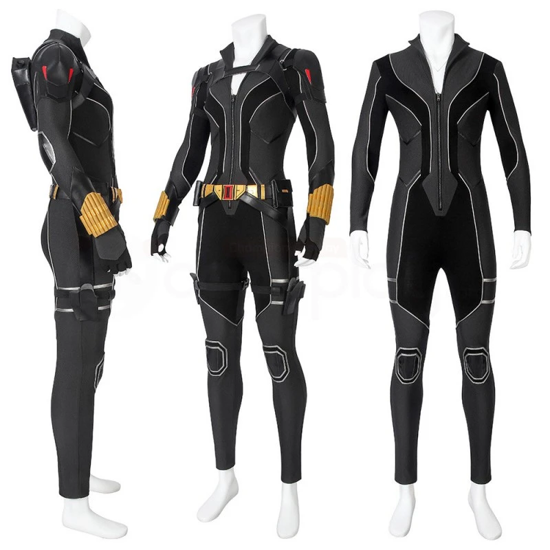 Black Widow Natasha Romanoff Cosplay Costume BW Scarlett Johansson Suit 2 Black Widow Natasha Romanoff Cosplay Costume BW Scarlett Johansson Suit - Image 2