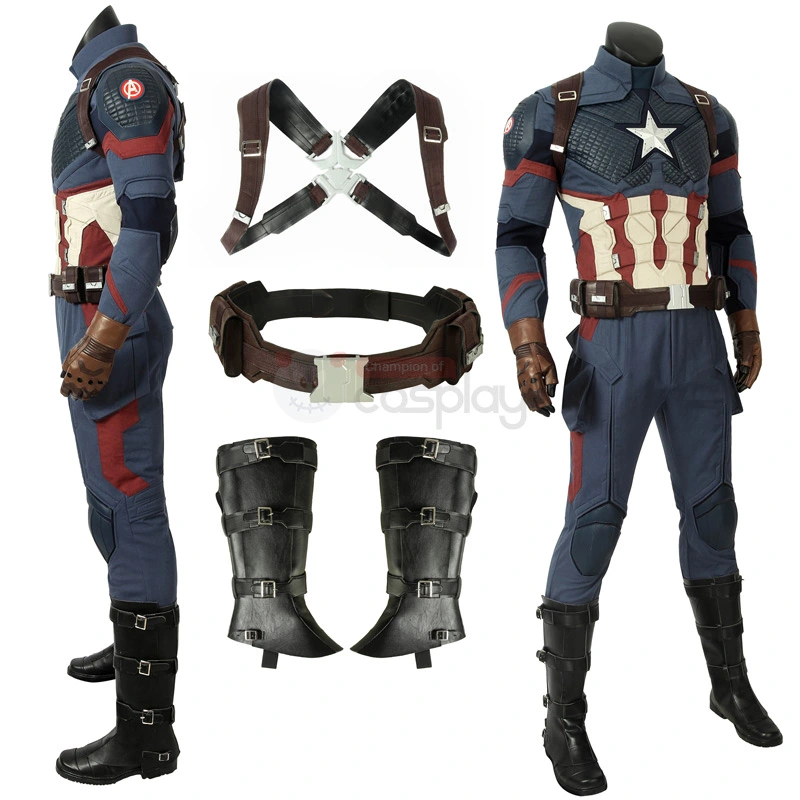 Captain America Costume Improved Version Steve Rogers Cosplay Costumes 3 Captain America Costume Improved Version Steve Rogers Cosplay Costumes - Image 3