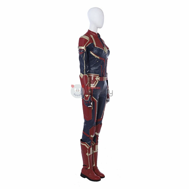Carol Danvers Cosplay Costume Captain Marvel Costume 3 Carol Danvers Cosplay Costume Captain Marvel Costume - Image 3
