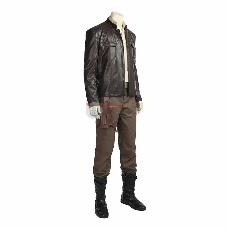 Star Wars 8 The Last Jedi Poe Dameron Cosplay Costume Full Set 3 Star Wars 8 The Last Jedi Poe Dameron Cosplay Costume Full Set - Image 3