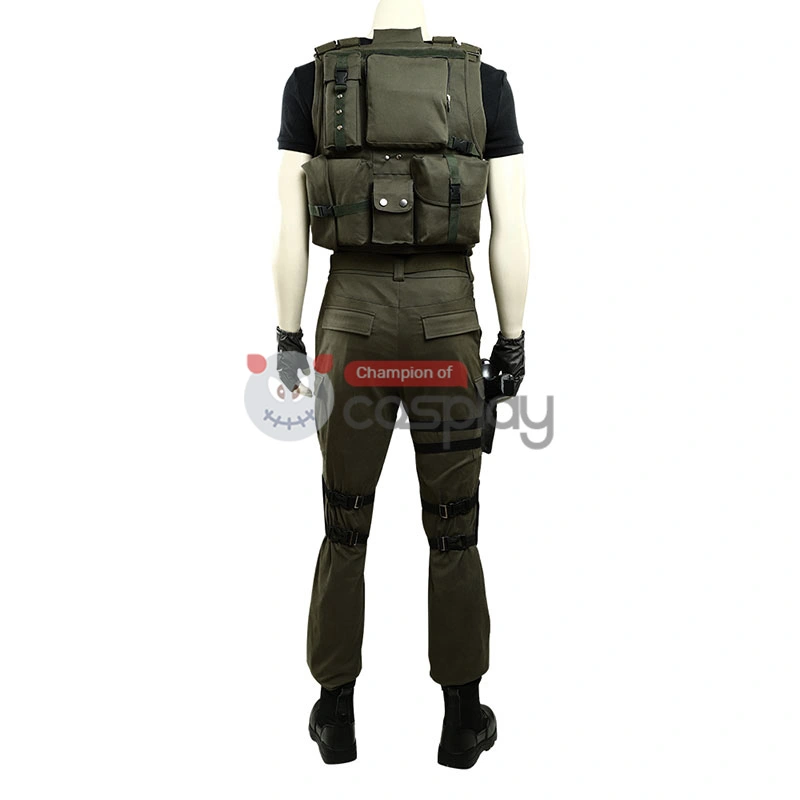 Carlos Oliveira Costume Resident Evil 3 Remake Cosplay Costume 3 Carlos Oliveira Costume Resident Evil 3 Remake Cosplay Costume - Image 3