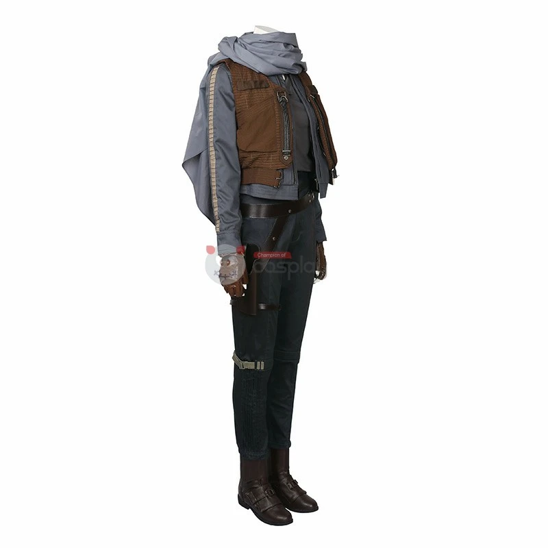 Rogue One A Star Wars Story Jyn Erso Cosplay Costume Top Level Suit 3 Rogue One A Star Wars Story Jyn Erso Cosplay Costume Top Level Suit - Image 3