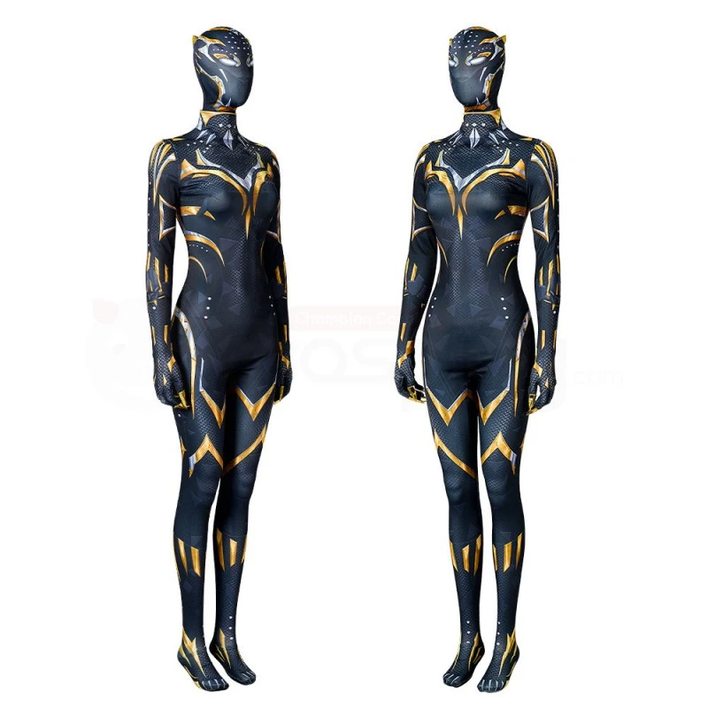 Black Panther Wakanda Forever Cosplay Costumes Shuri Jumpsuit 2 Black Panther Wakanda Forever Cosplay Costumes Shuri Jumpsuit - Image 2