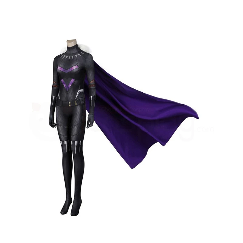 Black Panther Wakanda Forever Shuri Jumpsuit Cosplay Costume 2 Black Panther Wakanda Forever Shuri Jumpsuit Cosplay Costume - Image 2