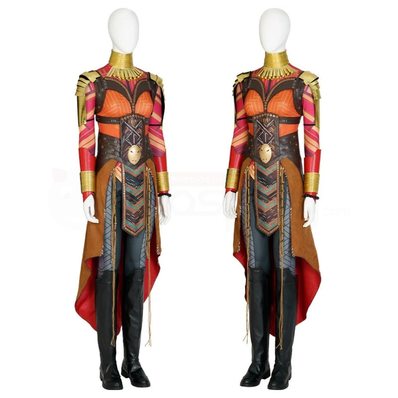 Black Panther 2 Okoye Cosplay Costumes Black Panther Wakanda Forever Cosplay Suit 2 Black Panther 2 Okoye Cosplay Costumes Black Panther Wakanda Forever Cosplay Suit - Image 2