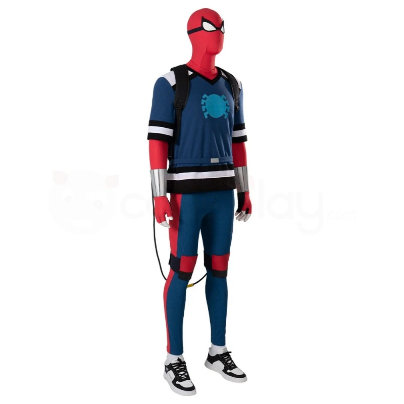 Spider-Man Freshman Year Cosplay Costume Spiderman Peter Parker Jumpsuit 2 Spider-Man Freshman Year Cosplay Costume Spiderman Peter Parker Jumpsuit - Image 2