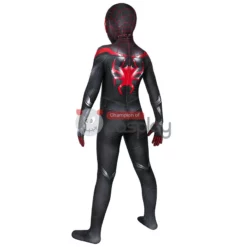 Spider Man Miles Morales Cosplay Costume Spiderman Jumpsuit For Kids -Ready To Ship Sales 2 800x800 449