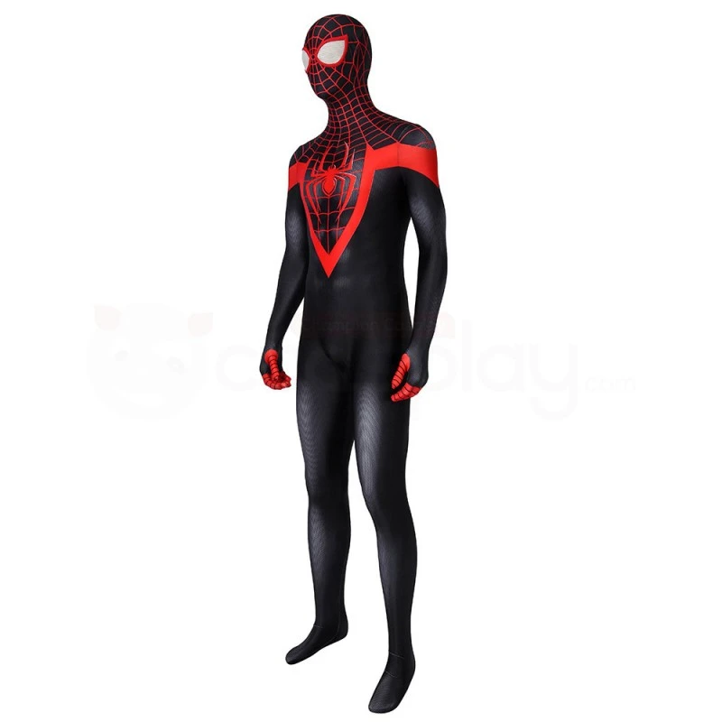 Ultimate Spider-Man Cosplay Costume Spiderman PS5 Miles Morales Bodysuit 2 Ultimate Spider-Man Cosplay Costume Spiderman PS5 Miles Morales Bodysuit - Image 2