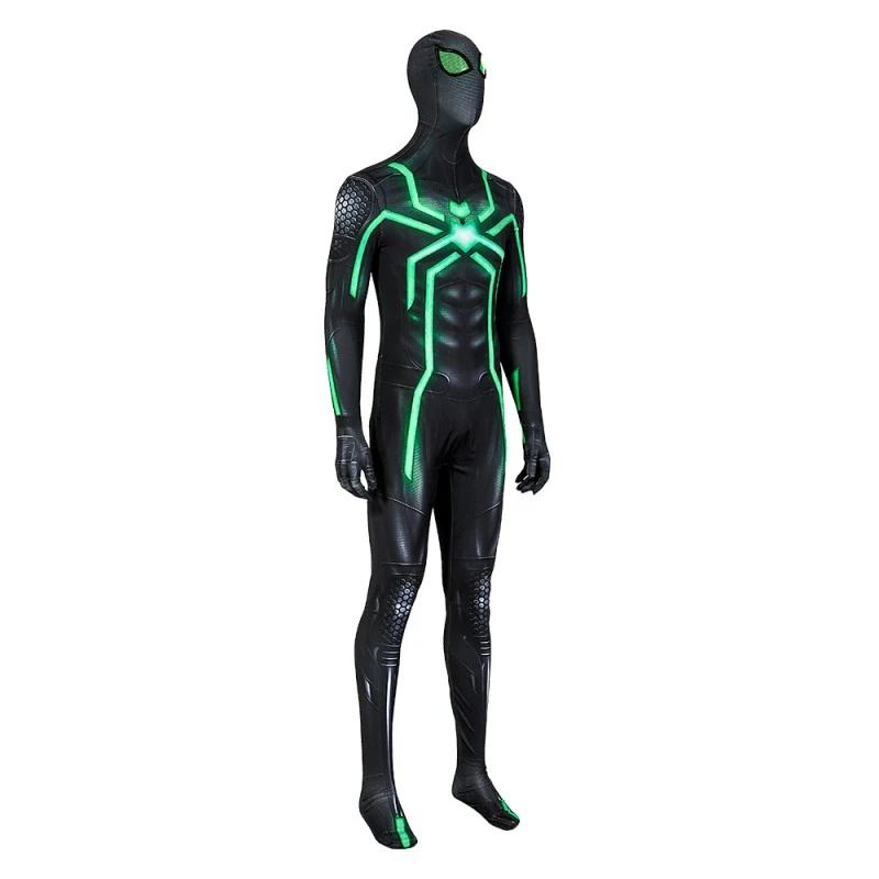 Marvel Spiderman The Stealth Big Time Jumpsuit Halloween Cosplay Costumes 3 Marvel Spiderman The Stealth Big Time Jumpsuit Halloween Cosplay Costumes - Image 3