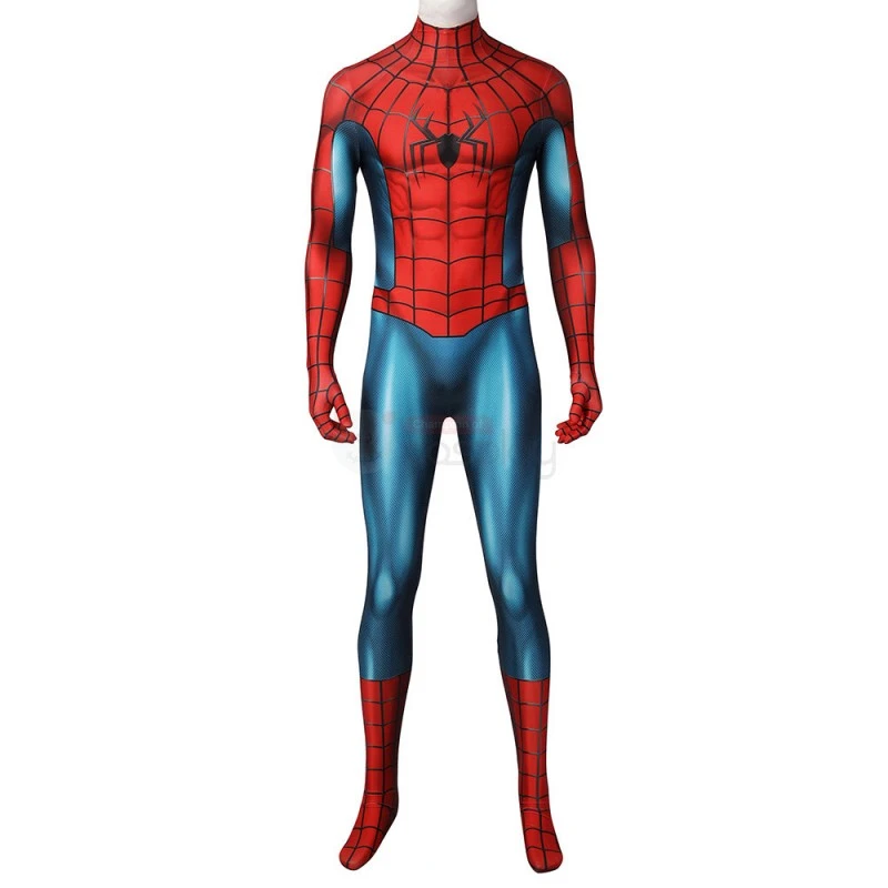 Spider-Man 3 No Way Home Cosplay Costumes Peter Parker Classic Jumpsuits 2 Spider-Man 3 No Way Home Cosplay Costumes Peter Parker Classic Jumpsuits - Image 2