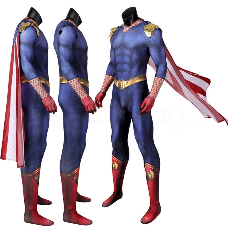 The Boys Season 3 Cosplay Costumes Homelander Jumpsuit 2 The Boys Season 3 Cosplay Costumes Homelander Jumpsuit - Image 2