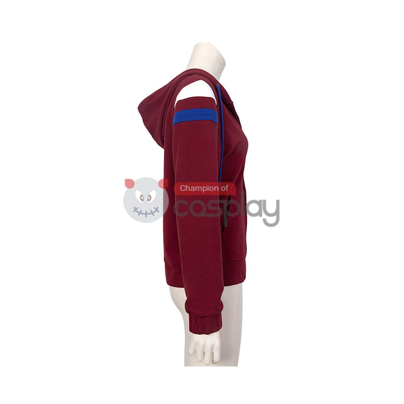 Wanda Hoodies Costume WandaVision Maximoff Scarlet Witch Cosplay Suit 3 Wanda Hoodies Costume WandaVision Maximoff Scarlet Witch Cosplay Suit - Image 3