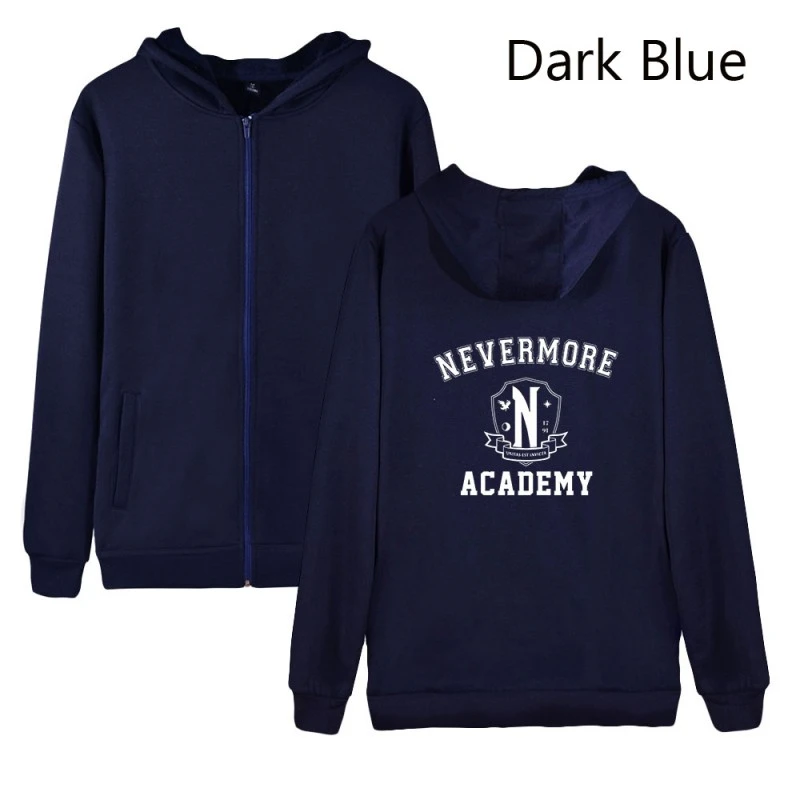 Wednesday Pullover Wednesday Addams Nevermore Academy Hoodie Unisex 7 Wednesday Pullover Wednesday Addams Nevermore Academy Hoodie Unisex - Image 7