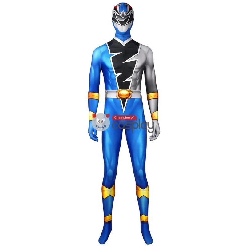 Blue Power Rangers Costume Kishiryu Sentai Ryusoulger Blue Solider Melto Cosplay Suit 2 Blue Power Rangers Costume Kishiryu Sentai Ryusoulger Blue Solider Melto Cosplay Suit - Image 2