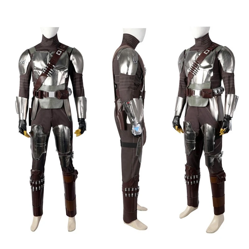 The Mandalorian Season 3 Cosplay Costumes Din Djarin Halloween Party Suit 3 The Mandalorian Season 3 Cosplay Costumes Din Djarin Halloween Party Suit - Image 3