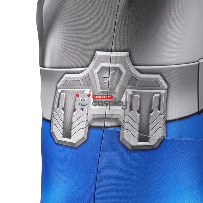 Blue Power Rangers Costume Kishiryu Sentai Ryusoulger Blue Solider Melto Cosplay Suit 9 Blue Power Rangers Costume Kishiryu Sentai Ryusoulger Blue Solider Melto Cosplay Suit - Image 9