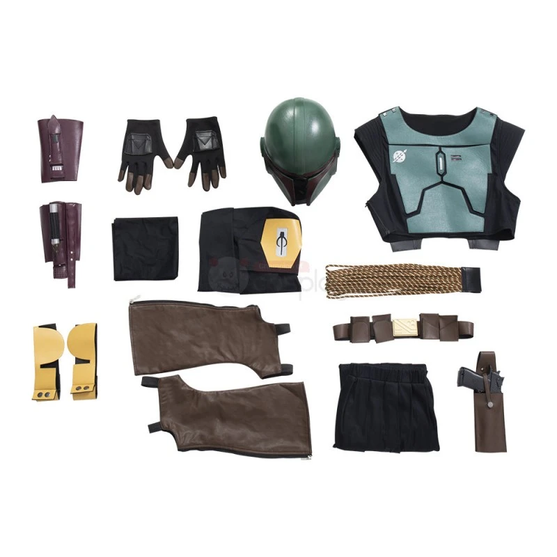 The Mandalorian Boba Fett Costume Star Wars Cosplay Suit 24 The Mandalorian Boba Fett Costume Star Wars Cosplay Suit - Image 24