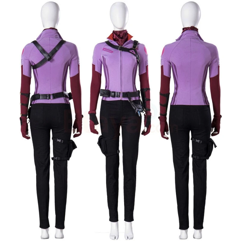 Hawkeye Kate Bishop Cosplay Costume Upgraded Version 4 Hawkeye Kate Bishop Cosplay Costume Upgraded Version - Image 4