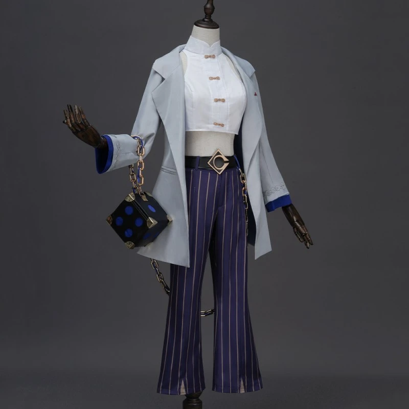 Yelan Cosplay Costumes Genshin Impact Pizza Hut Cosplay Suit 4 Yelan Cosplay Costumes Genshin Impact Pizza Hut Cosplay Suit - Image 4