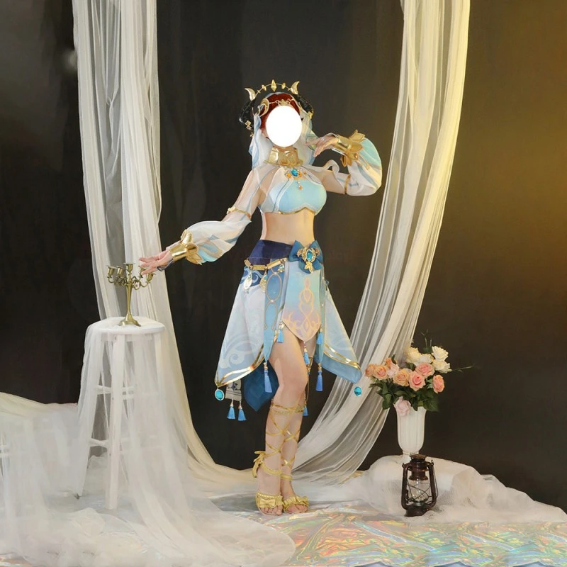 Nilou Cosplay Costume Game Genshin Impact Halloween Suit 3 Nilou Cosplay Costume Game Genshin Impact Halloween Suit - Image 3