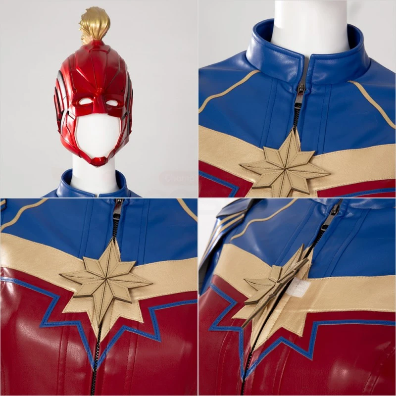 Ms. Marvel Kamala Khan Cosplay Costume Halloween Suit 4 Ms. Marvel Kamala Khan Cosplay Costume Halloween Suit - Image 4