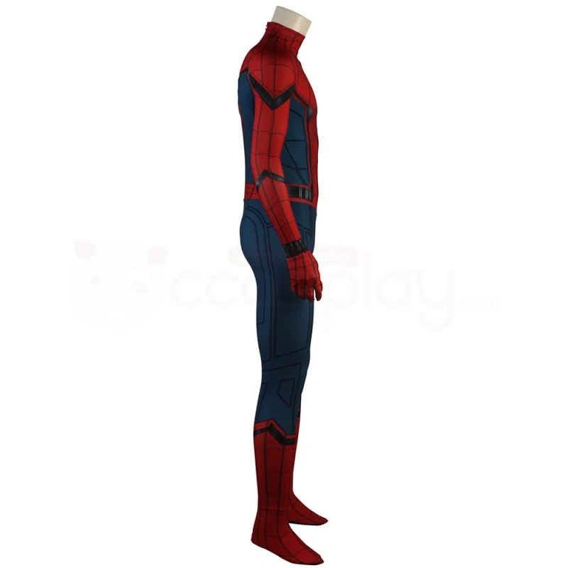 Spider-Man 3D Spandex Jumpsuit Captain America Civil War Cosplay Costume 3 Spider-Man 3D Spandex Jumpsuit Captain America Civil War Cosplay Costume - Image 3