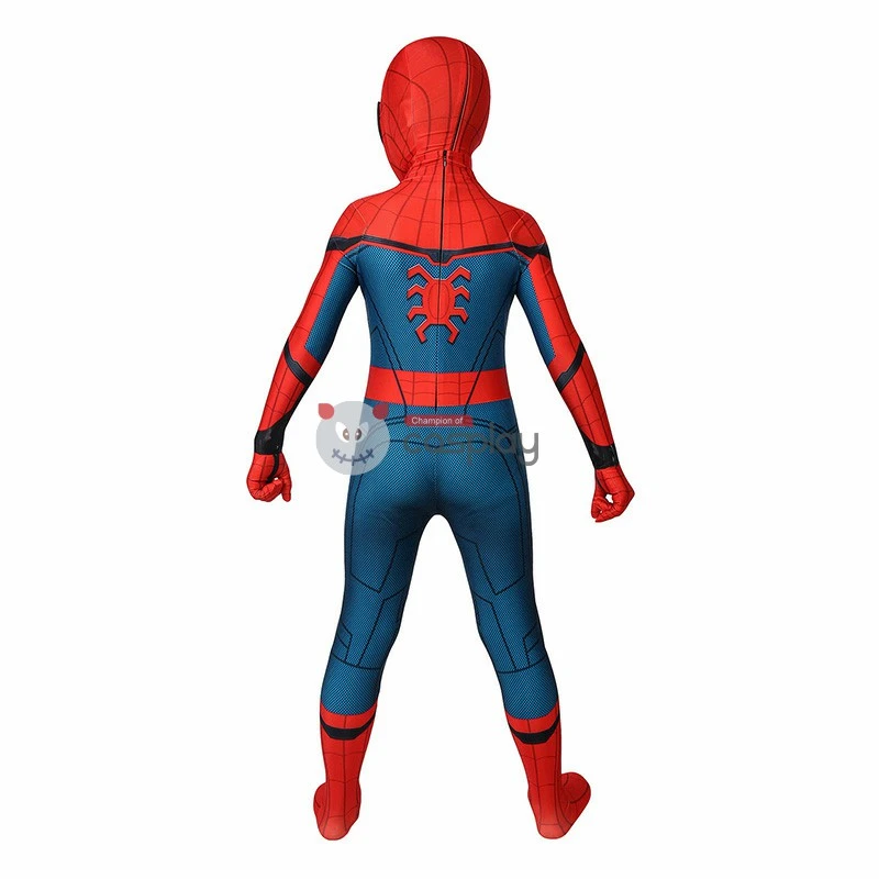 Kids SpiderMan Cosplay Spider-Man Homecoming Cosplay Costumes 3 Kids SpiderMan Cosplay Spider-Man Homecoming Cosplay Costumes - Image 3