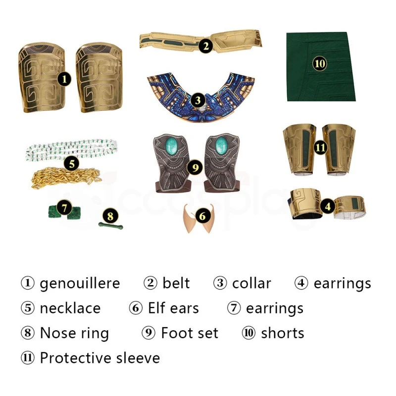 Black Panther 2 Wakanda Forever Namor Cosplay Costumes 3 Black Panther 2 Wakanda Forever Namor Cosplay Costumes - Image 3