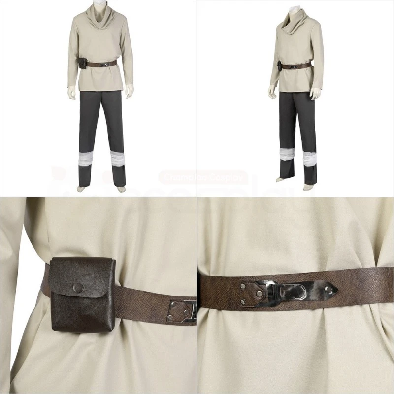 2022 Obi-Wan Kenobi Cosplay Costume New Star Wars Suit 4 2022 Obi-Wan Kenobi Cosplay Costume New Star Wars Suit - Image 4